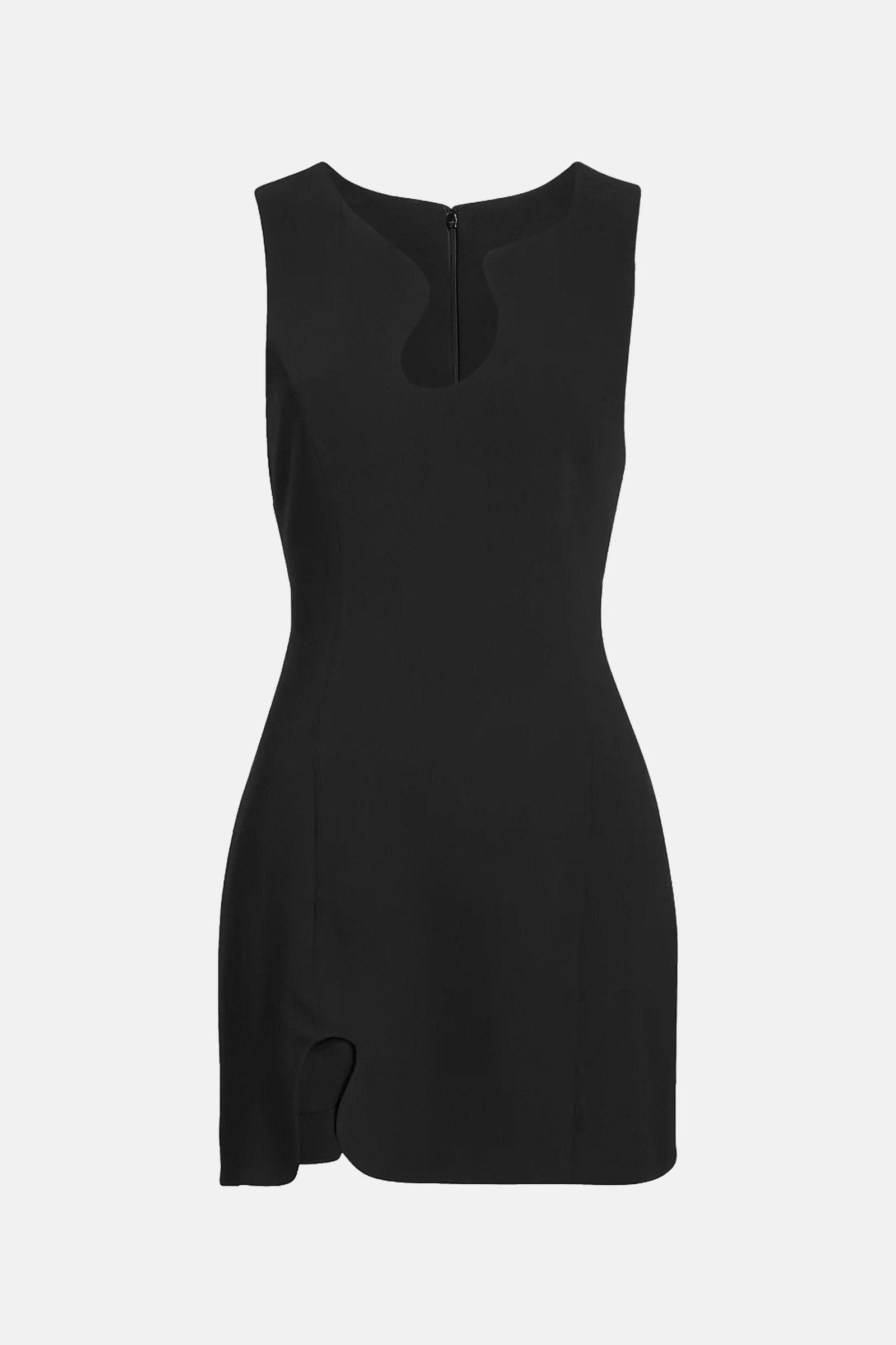 Puzzle Mini Dress Black - FELIPE ALBERNAZ