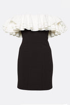 Loles ruffled minidress designed with elegance for special occasions.