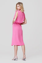 Sophisticated sleeveless dress perfect for events.