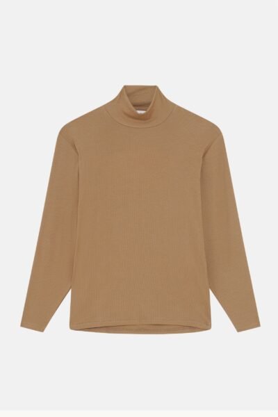 cut-out-camel-high-neck-top