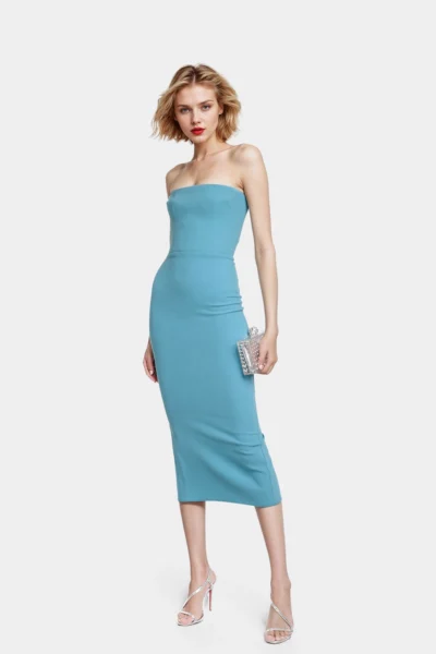 camila-Blue-midi-bustier-dress