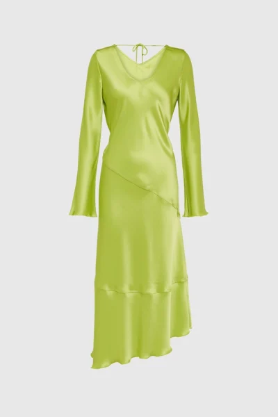 Kate satin midi dress